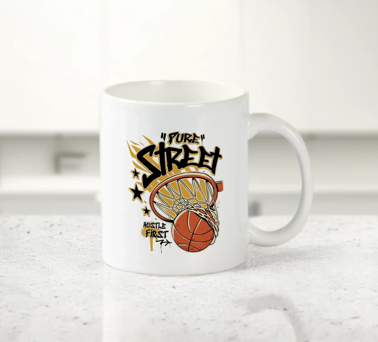 Hustle First Street Basket tazza in ceramica da TeeLab