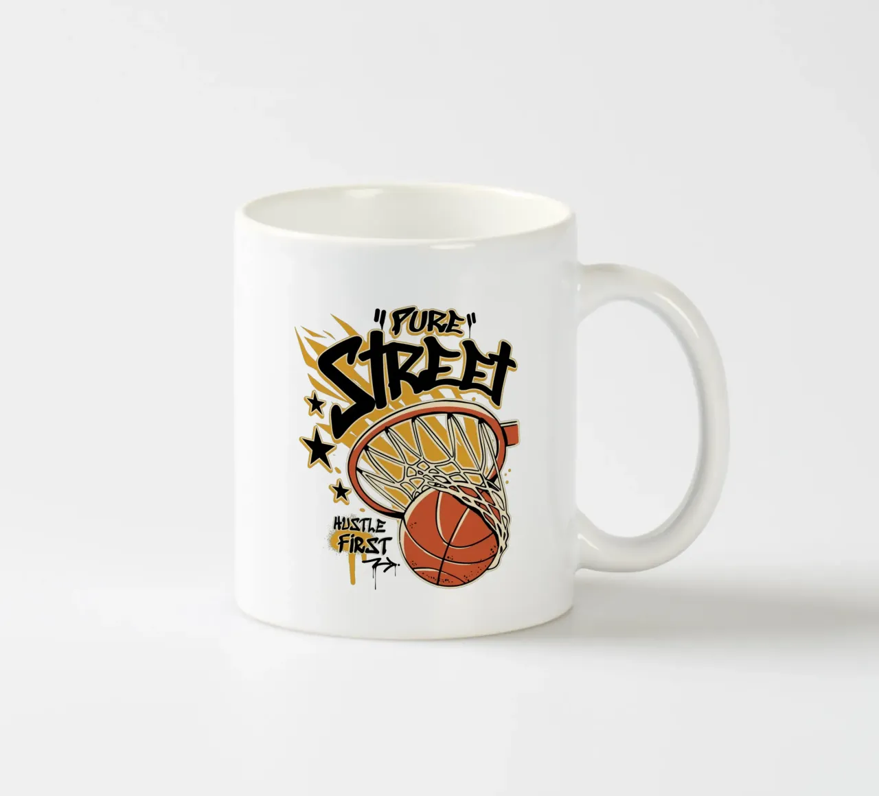 Hustle First Street Basket tazza in ceramica da TeeLab