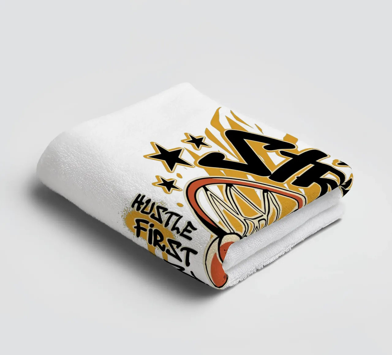 Hustle First Street Basket asciugamano da bagno da TeeLab