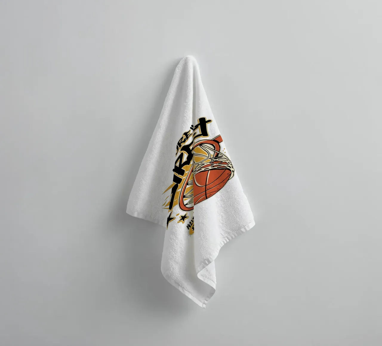 Hustle First Street Basket asciugamano da bagno da TeeLab