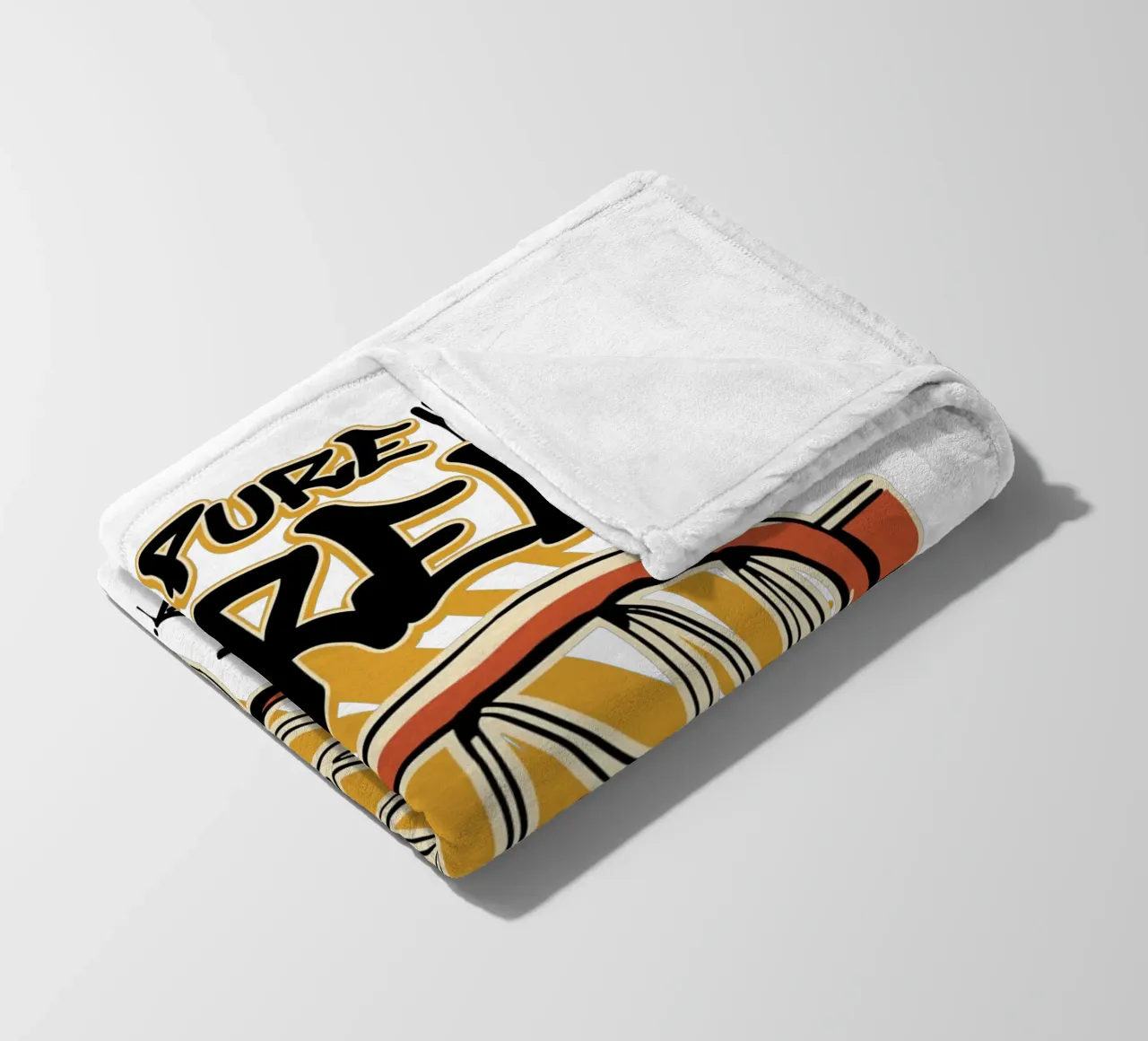 Hustle First Street Basket coperta in pile da TeeLab