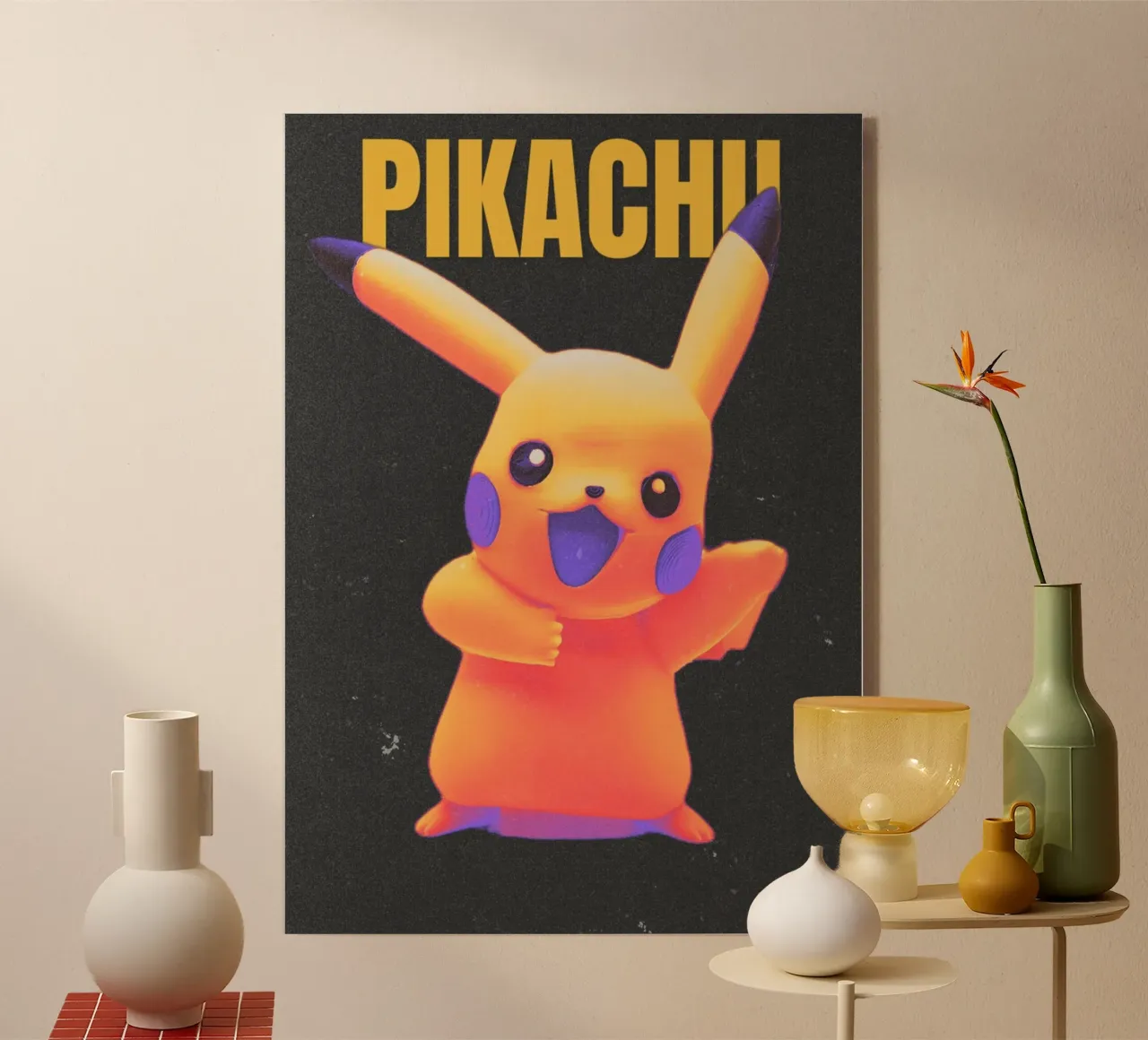 Pikachu plexiglass da Limitless Prints