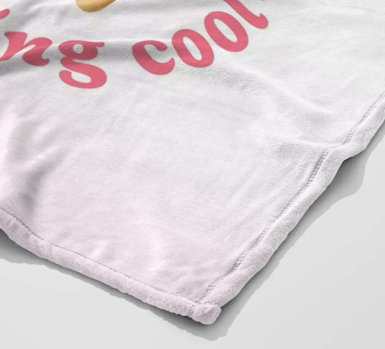 Stare al fresco. Sommer und Eis. coperta in pile da CalliLetters