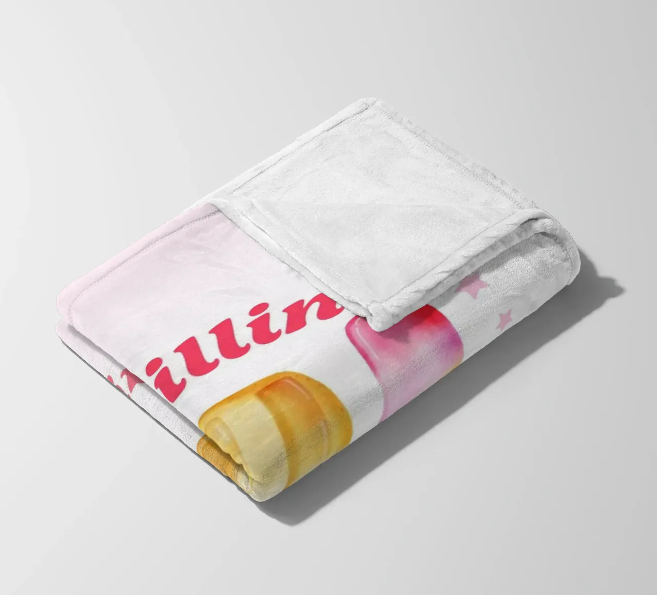 Stare al fresco. Sommer und Eis. coperta in pile da CalliLetters