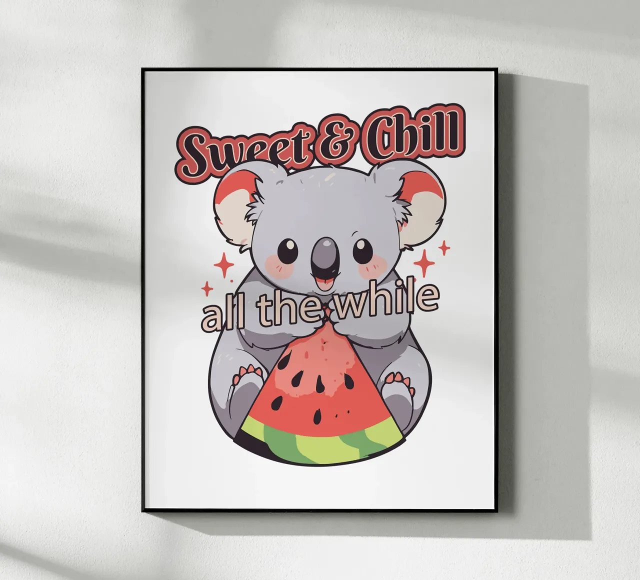 Anguria Koala dolce e fredda plexiglass da TeeLab