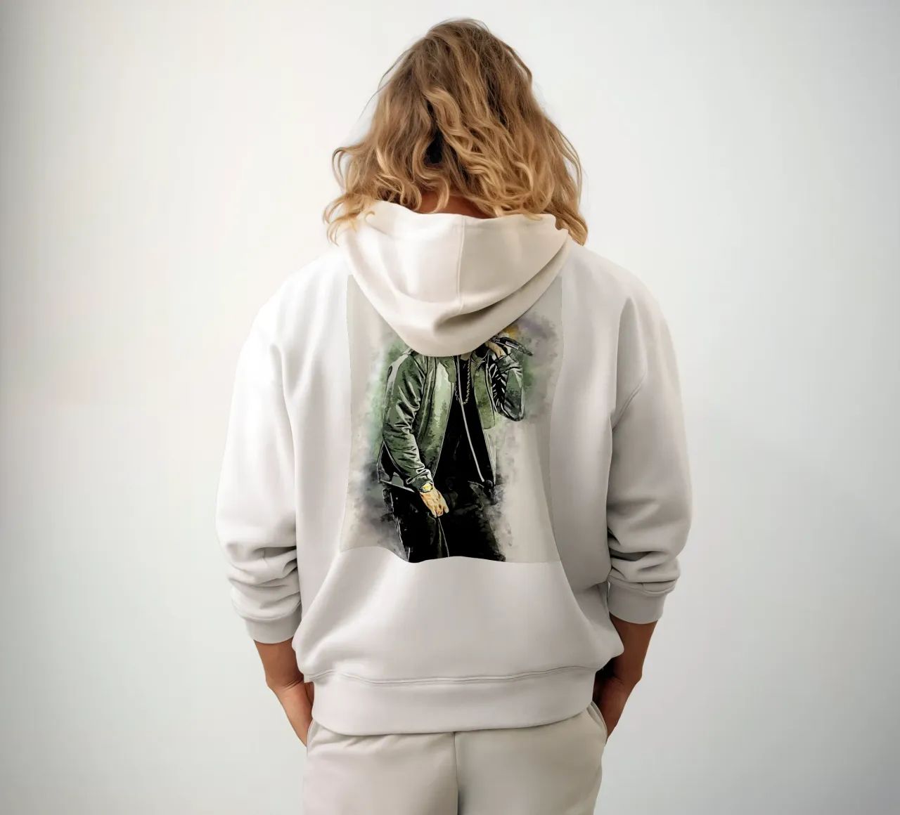 L'anima del rapper 3m1n3m felpa con cappuccio da neonartroom