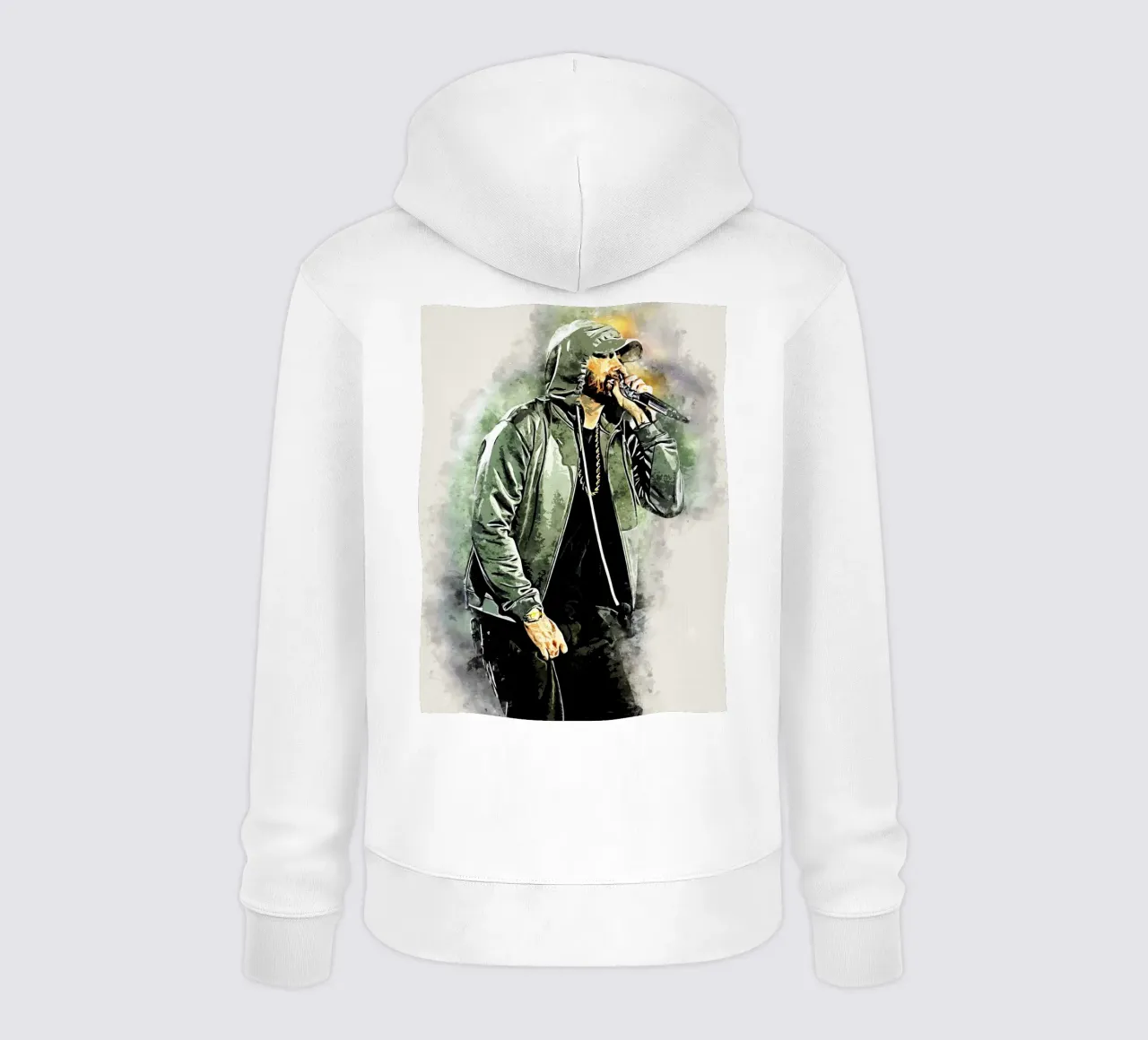 L'anima del rapper 3m1n3m felpa con cappuccio da neonartroom