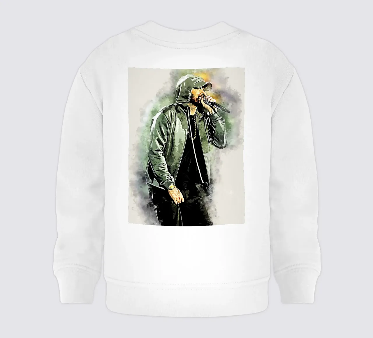L'anima del rapper 3m1n3m felpa neonato da neonartroom