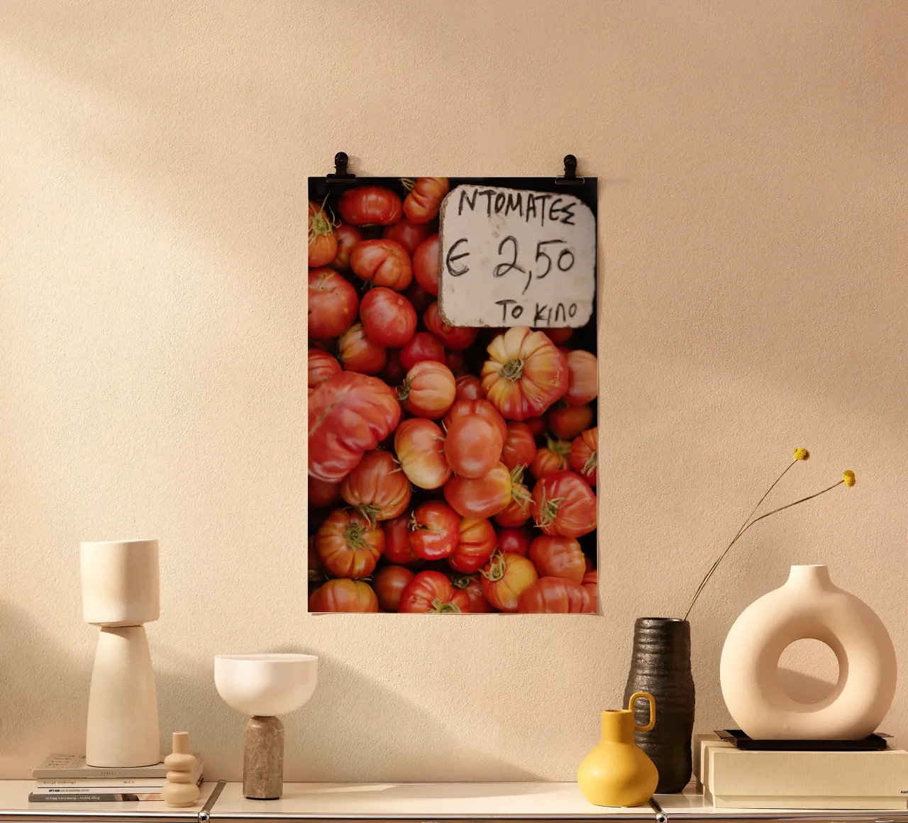 Pomodori greci, Tinos / Grecia carta hahnemühle da art picture