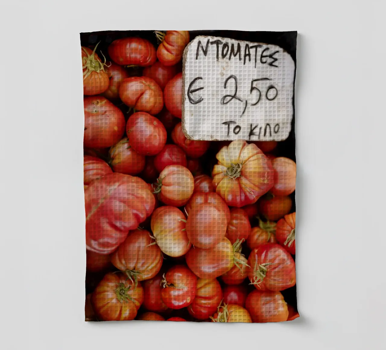 Pomodori greci, Tinos / Grecia canovaccio da cucina da art picture