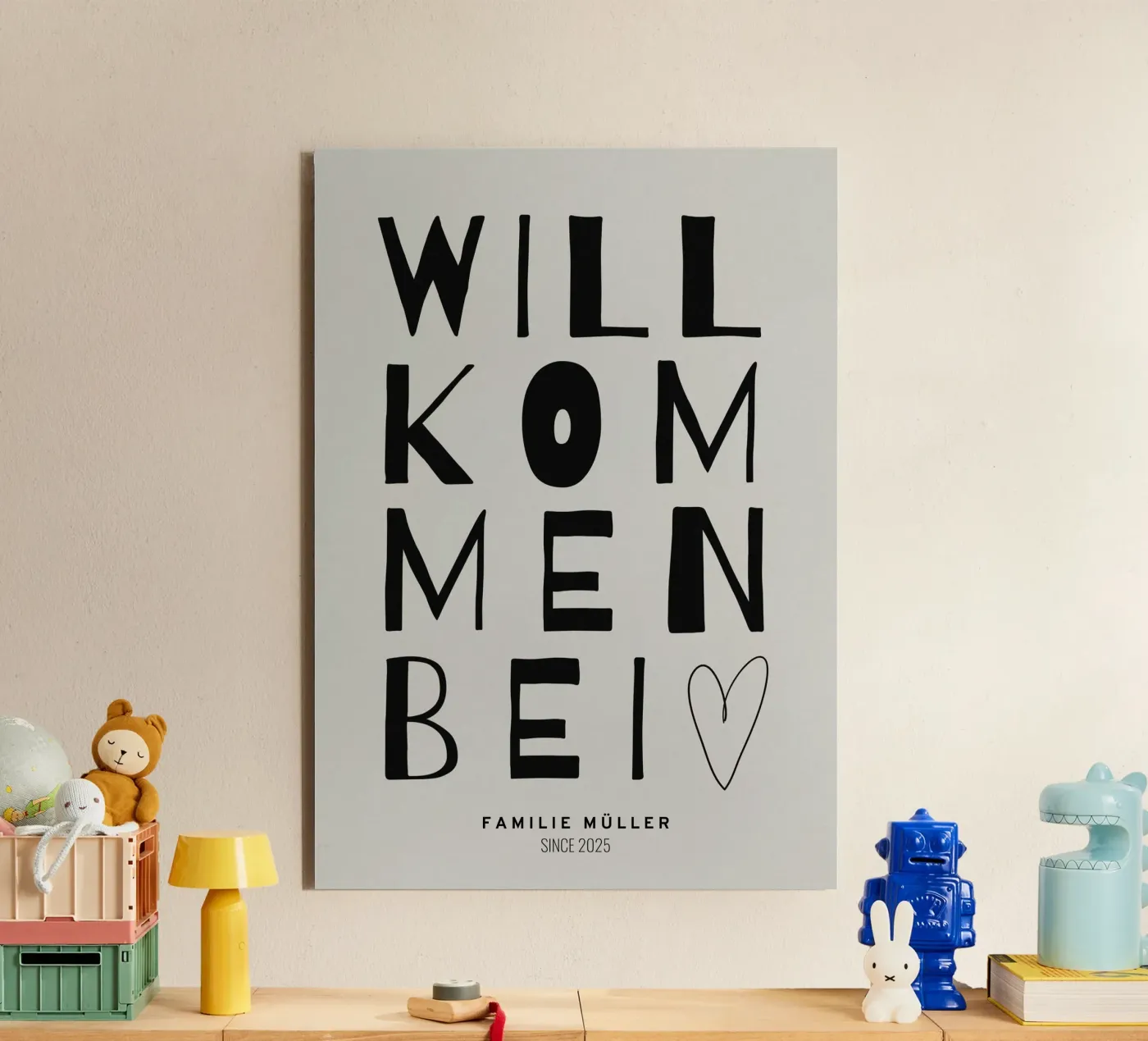 Willkommen bei ... alluminio dibond da PurePeachPersonal