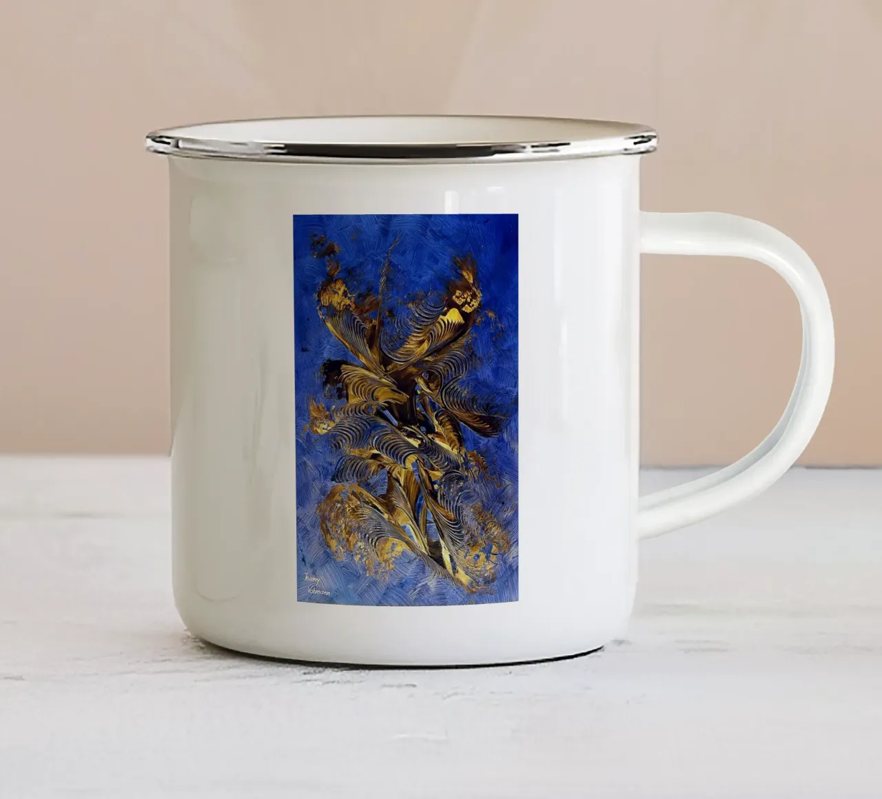 IDEAL GIFT 102 invers. tazza in smalto da Little treasures for your home
