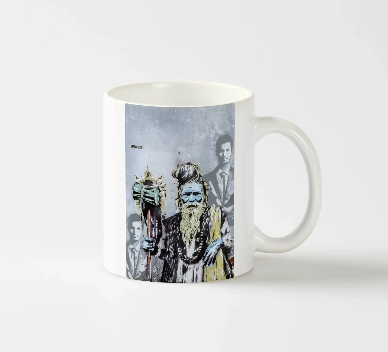 Sadhu tazza in ceramica da Tameo