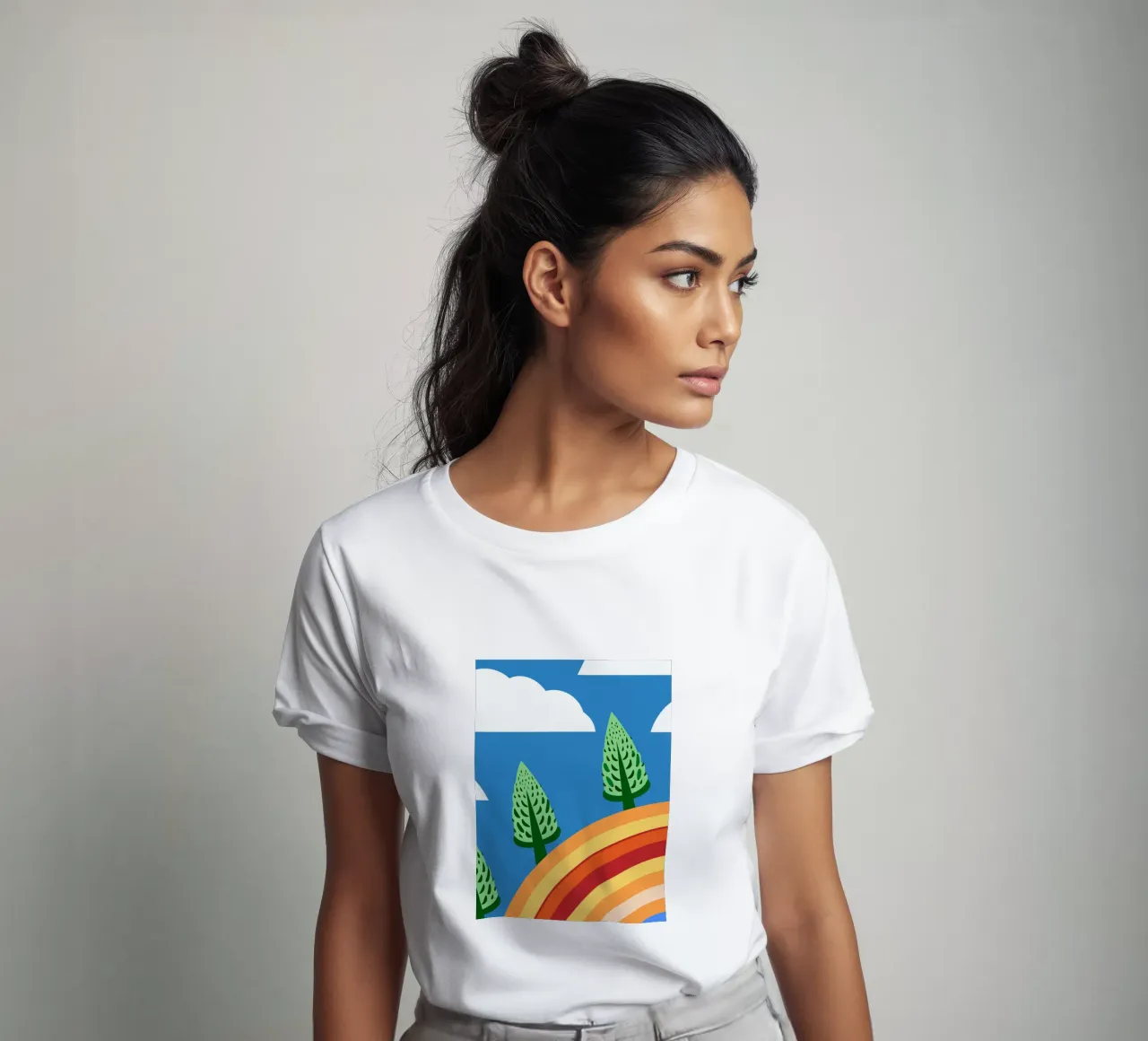 Arcobaleno e verdure t-shirt da OFFICIAL FRUIT & VEGETABLES