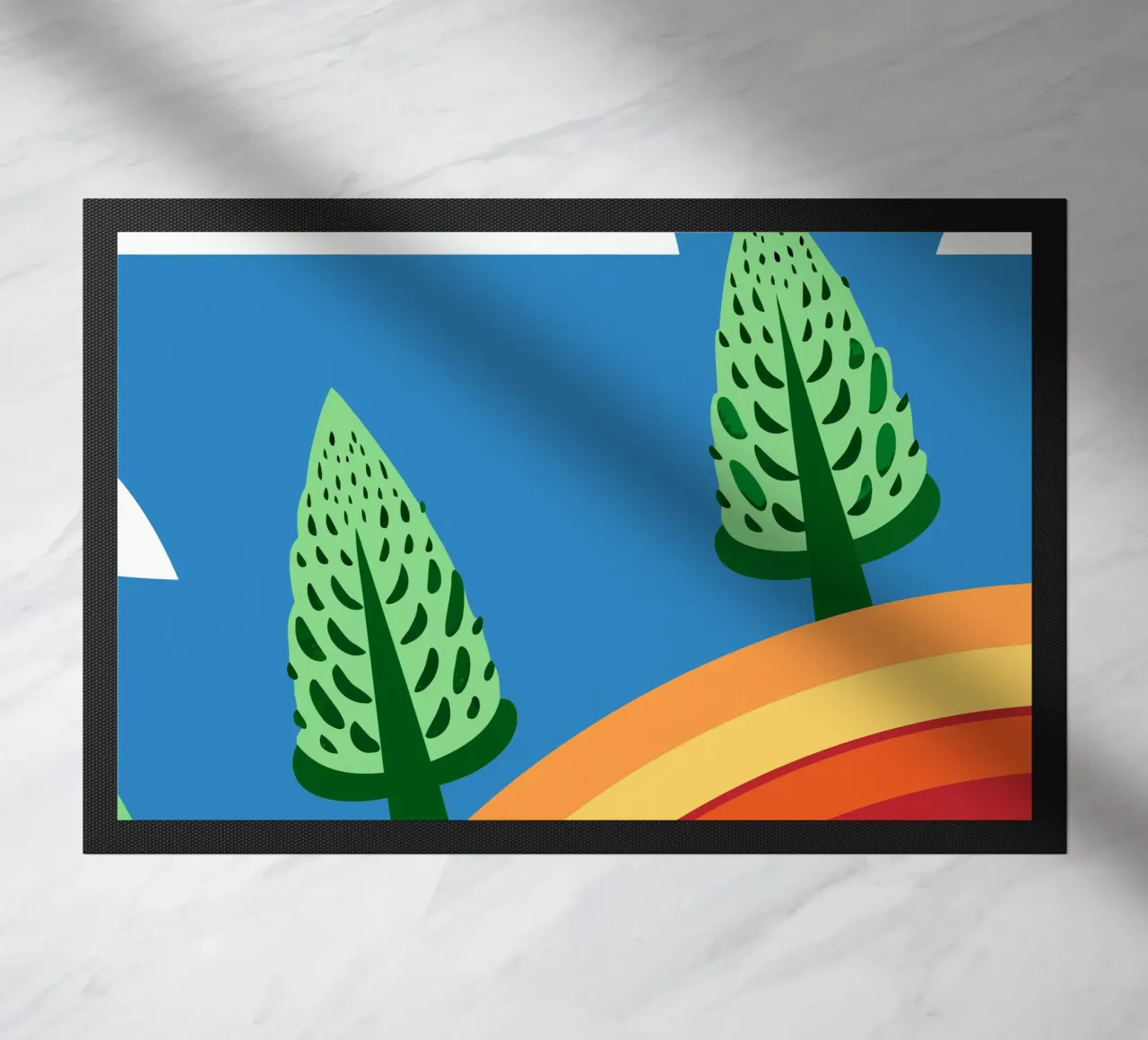 Arcobaleno e verdure zerbino da OFFICIAL FRUIT & VEGETABLES