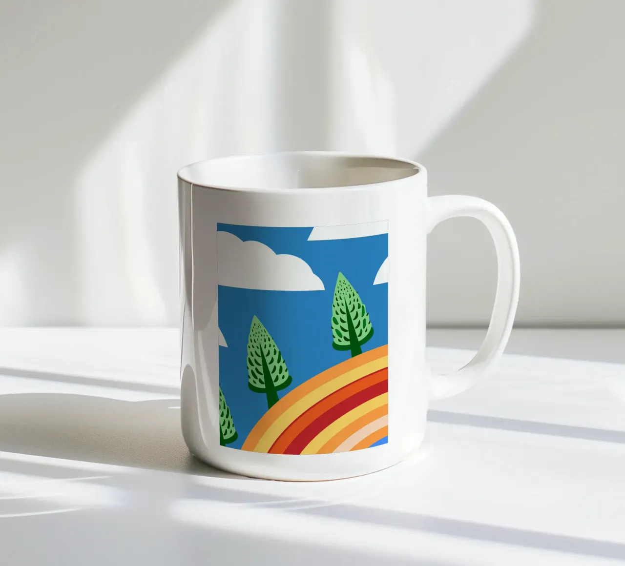 Arcobaleno e verdure tazza in ceramica da OFFICIAL FRUIT & VEGETABLES