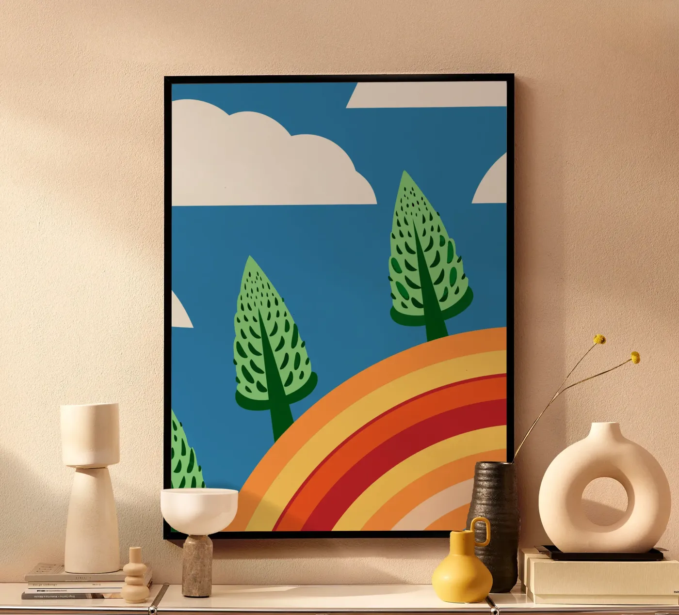 Arcobaleno e verdure poster da OFFICIAL FRUIT & VEGETABLES