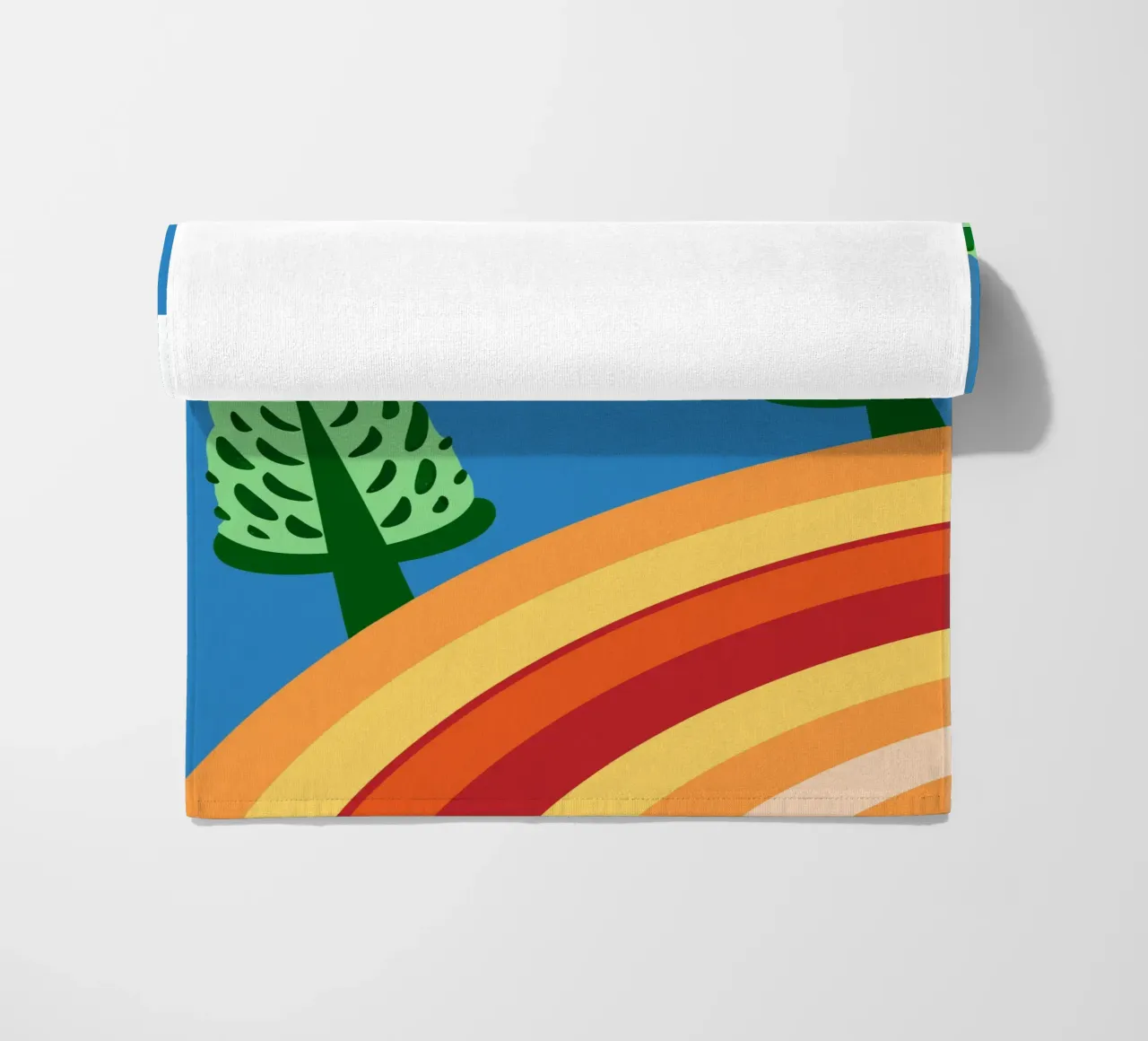 Arcobaleno e verdure telo mare da OFFICIAL FRUIT & VEGETABLES