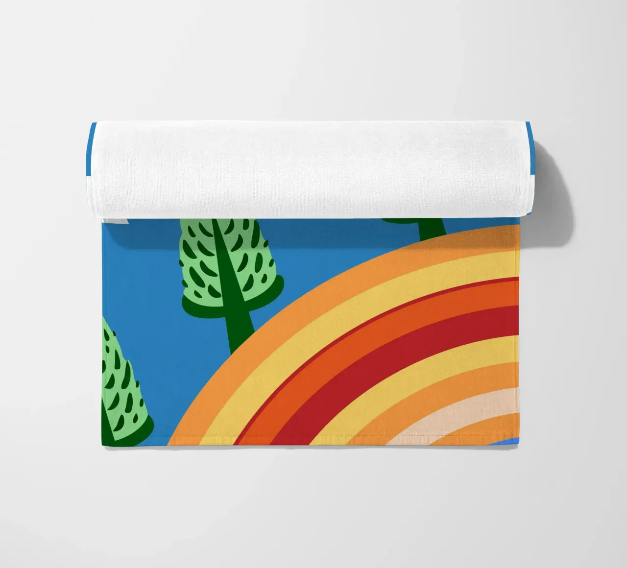 Arcobaleno e verdure telo mare da OFFICIAL FRUIT & VEGETABLES