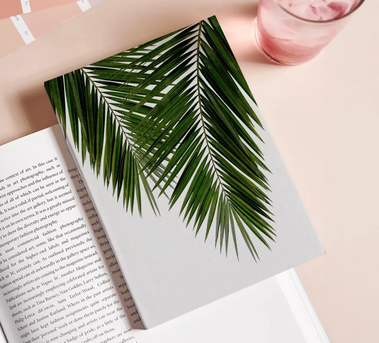 Palm Leaf II notebook by Orara Studio