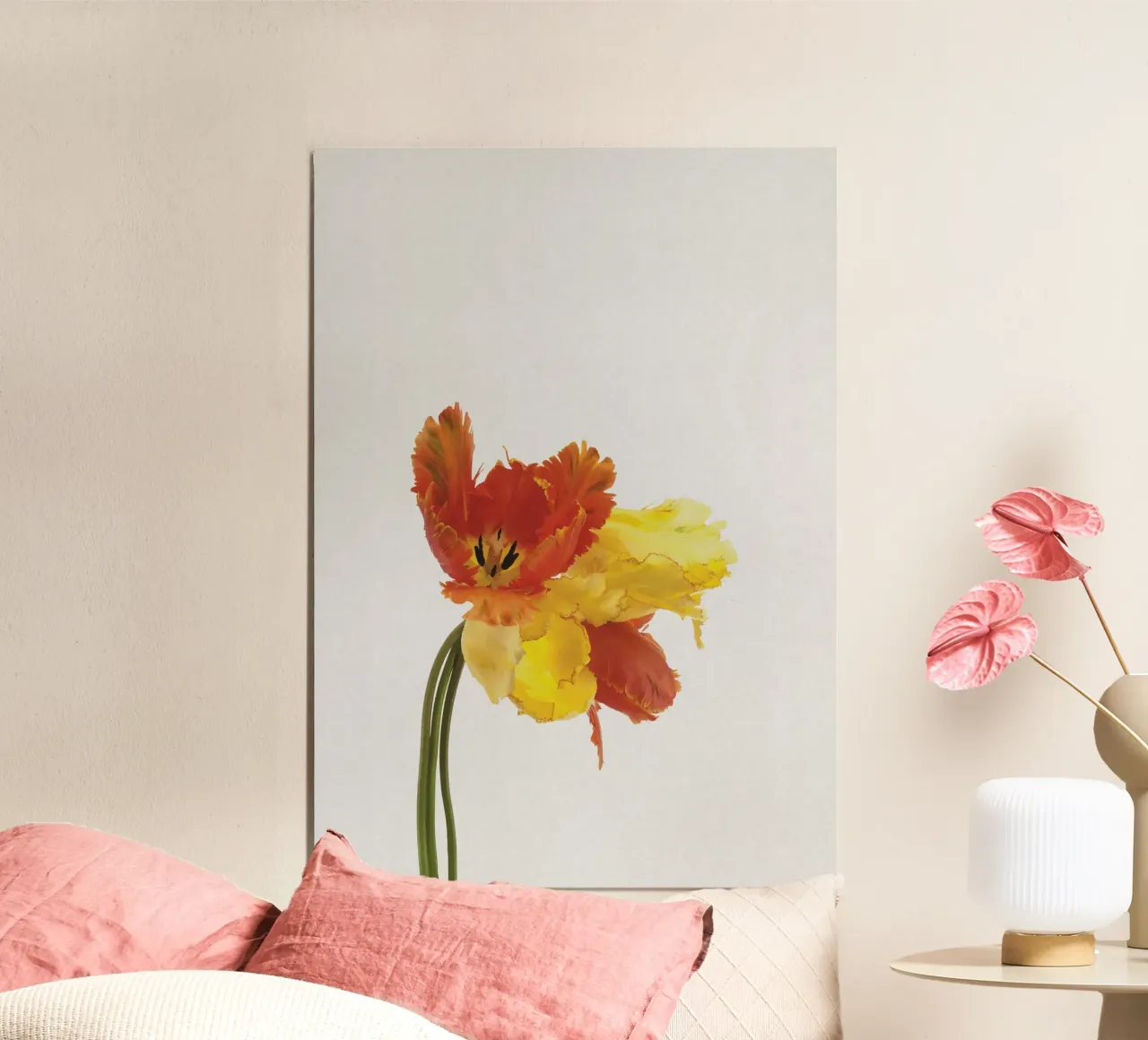 Tulip Still Life forex plate by Orara Studio