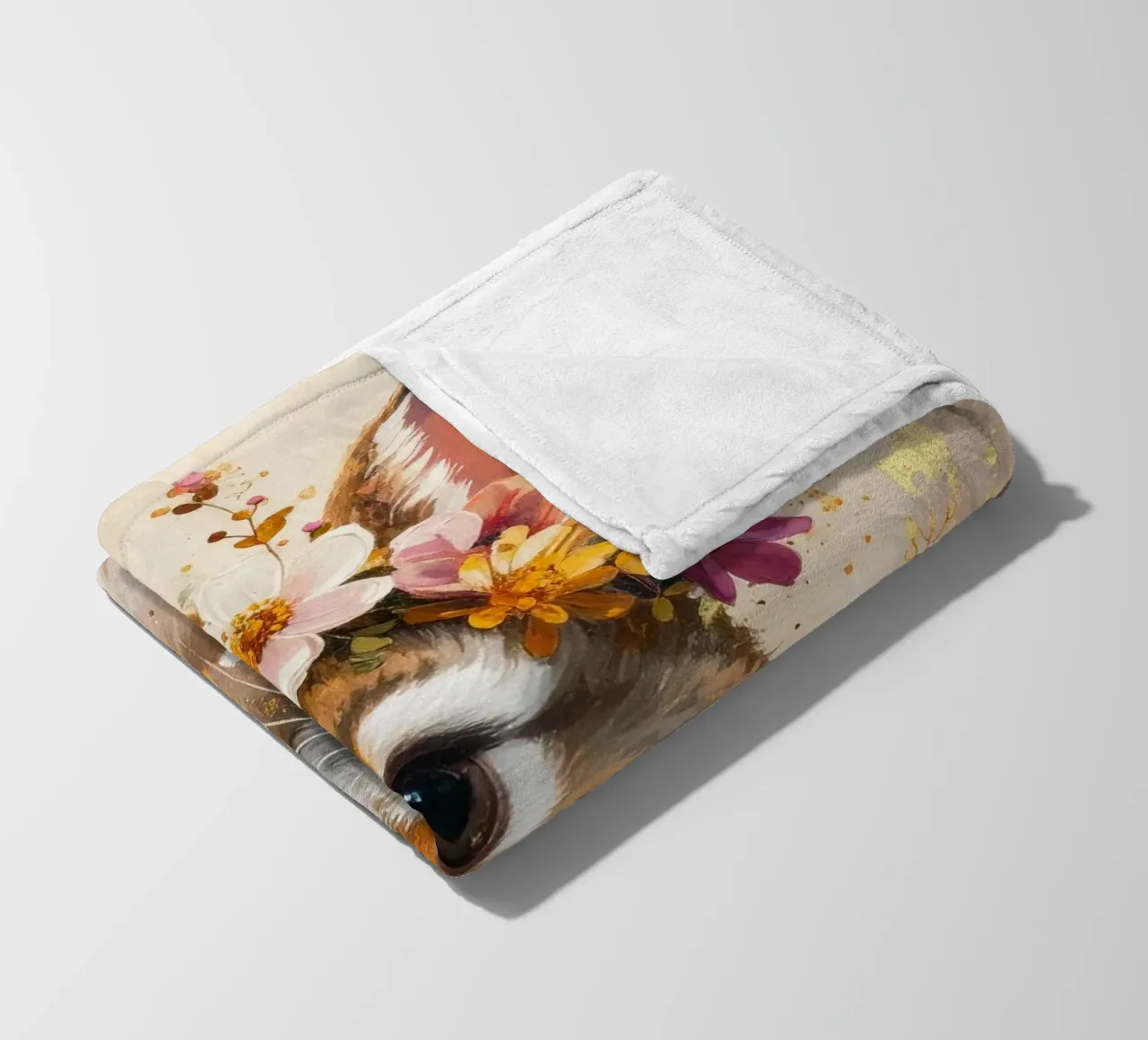 Il coniglio sognatore coperta in pile da Katalier (Kids)