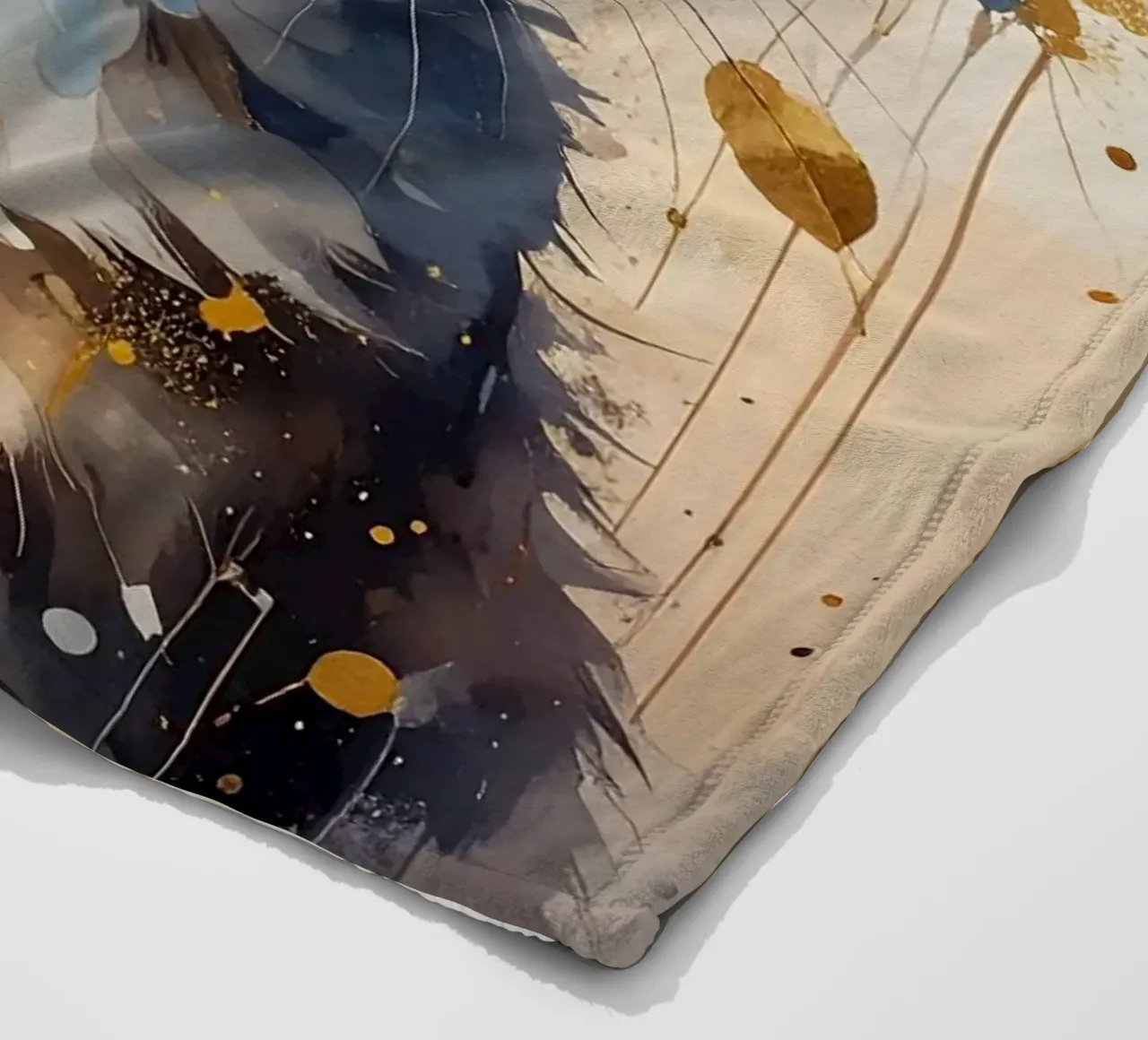 Das verträumte kleine Kätzchen Fleecedecke von Katalier (Kids)