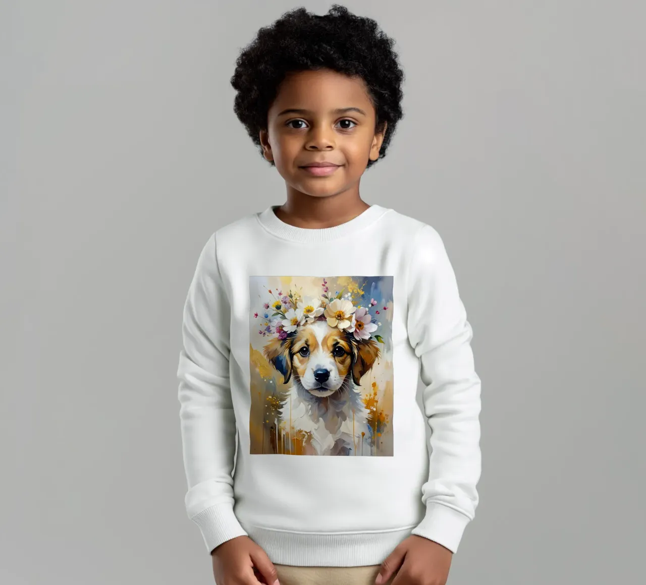 Il cucciolo sognatore felpa bambino da Katalier (Kids)