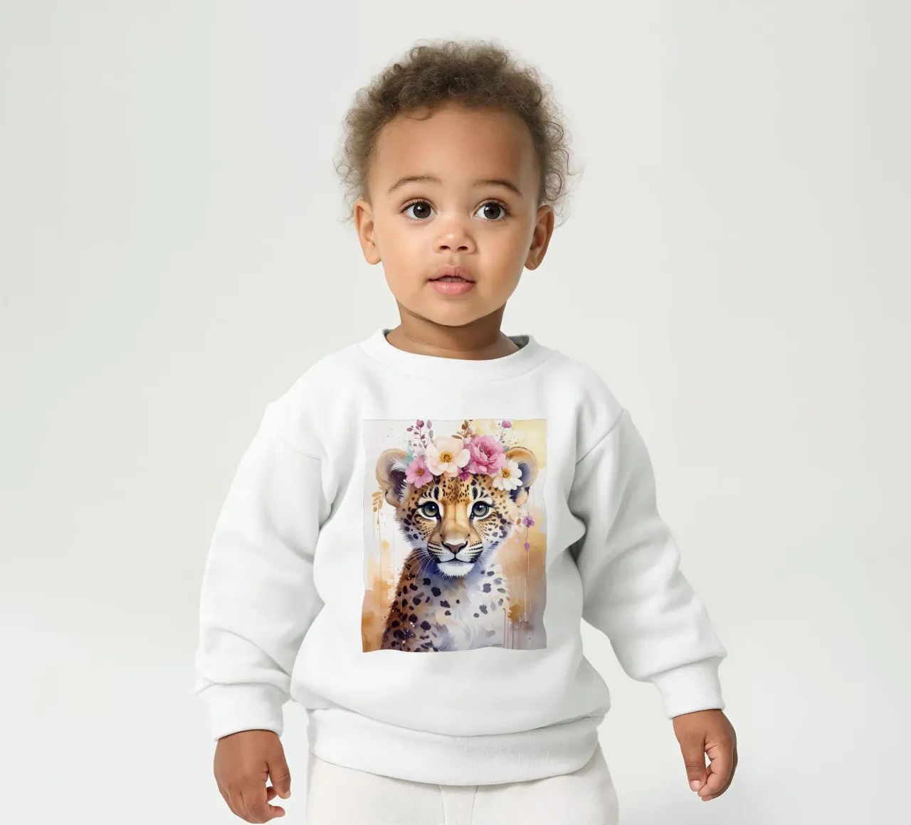 La piccola leopardessa sognatrice felpa neonato da Katalier (Kids)
