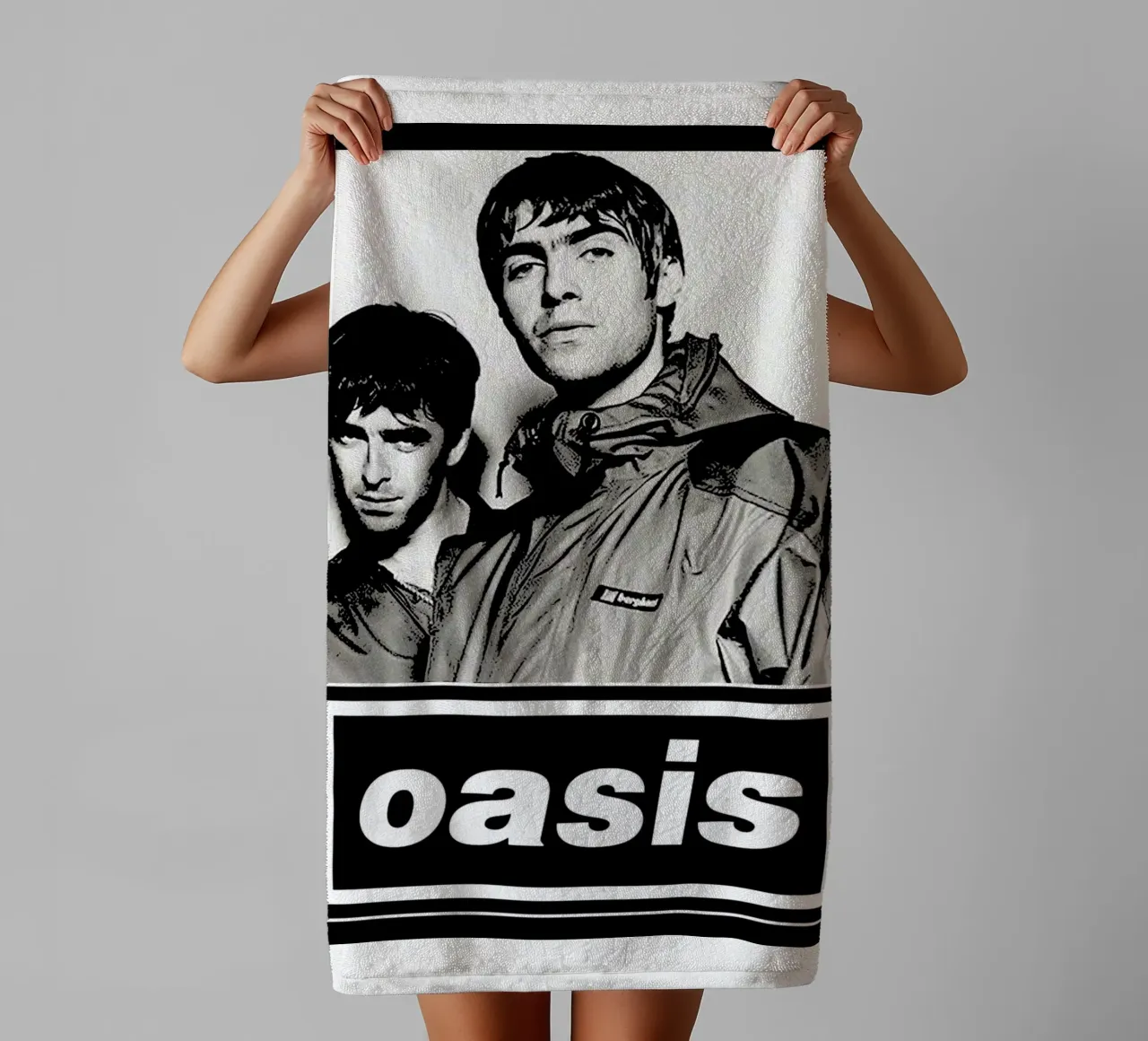 come back oasis musica britpop band 2 asciugamano da bagno da music soul
