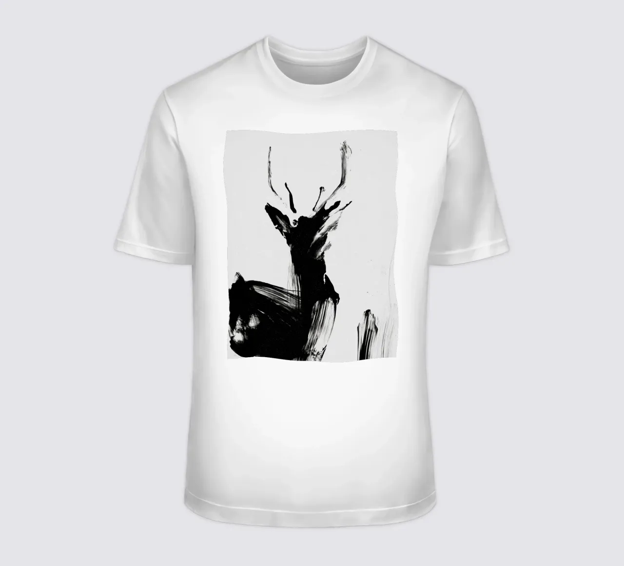 Abstract Deer No 02 t-shirt da treechild