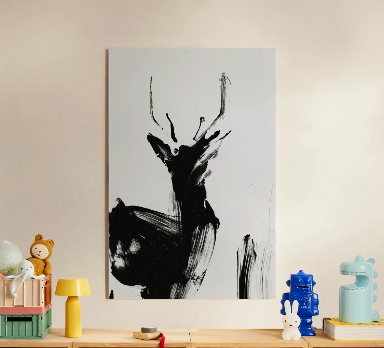 Abstract Deer No 02 plexiglass da treechild