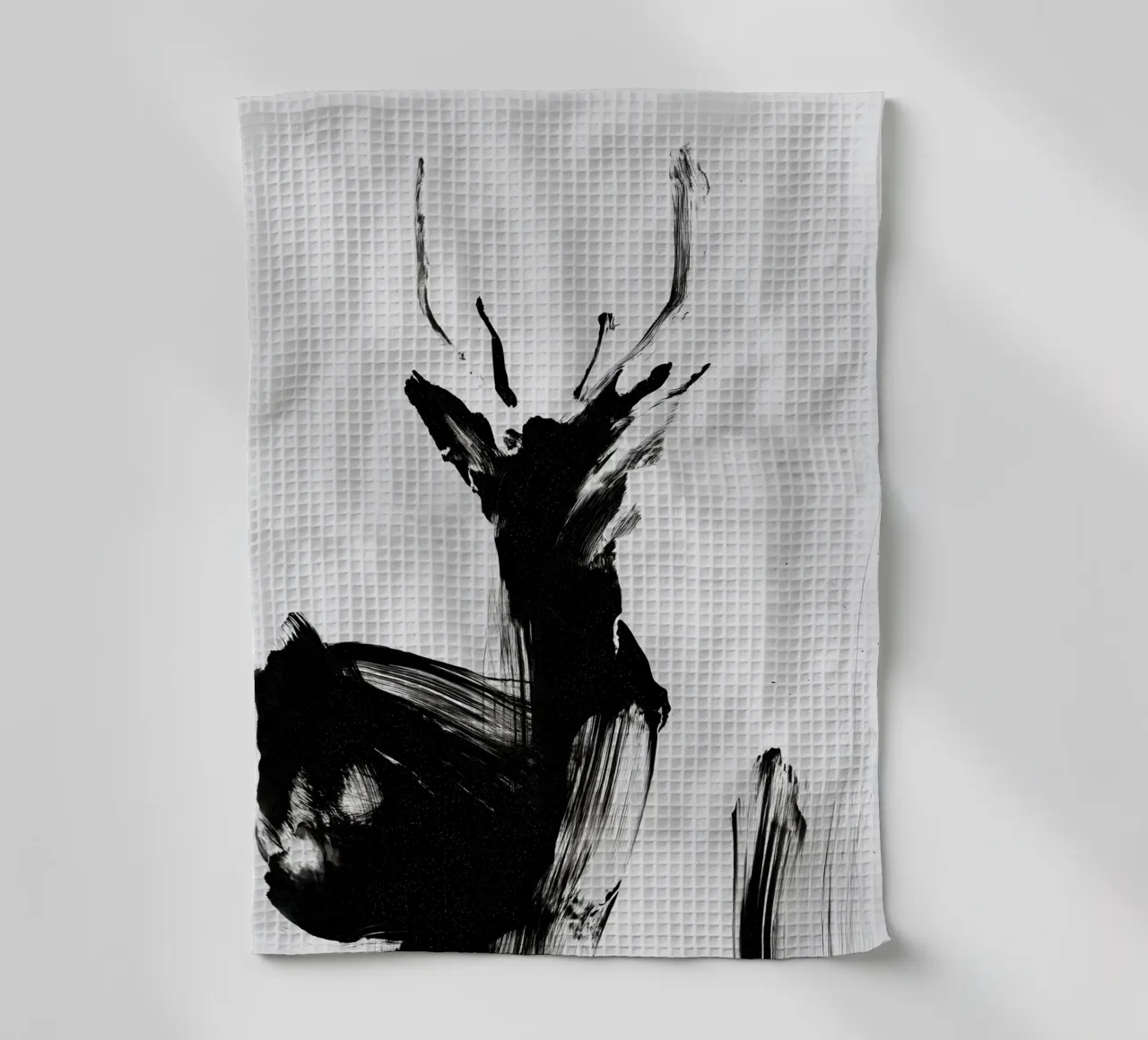 Abstract Deer No 02 Geschirrtuch von treechild