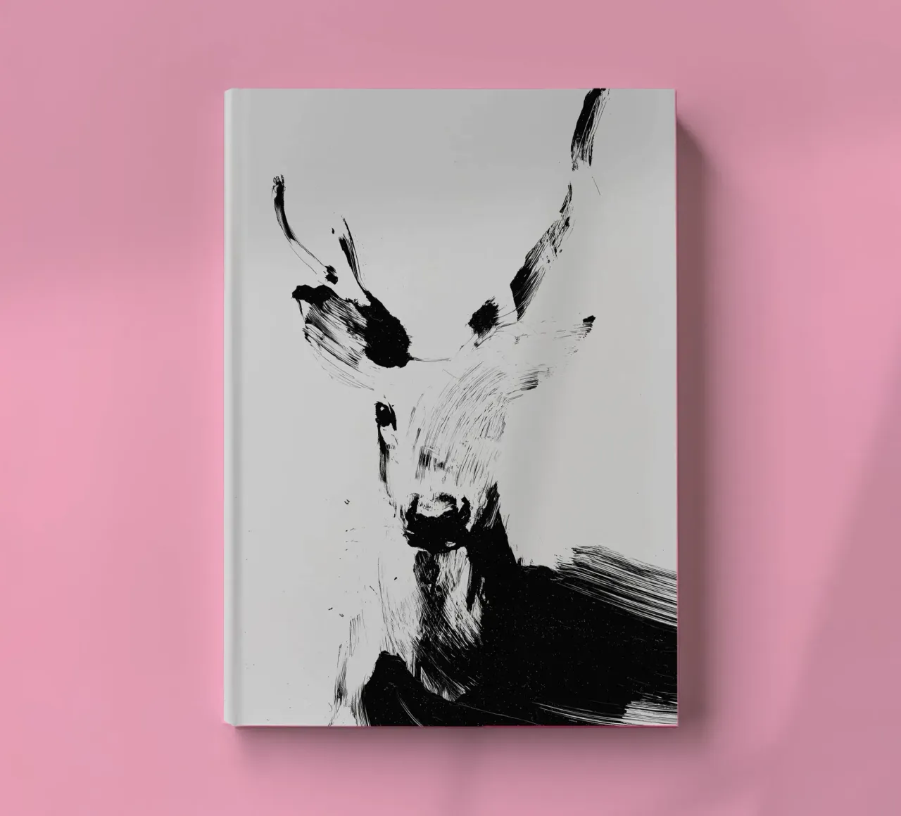 Abstract Deer No 03 notebook by treechild