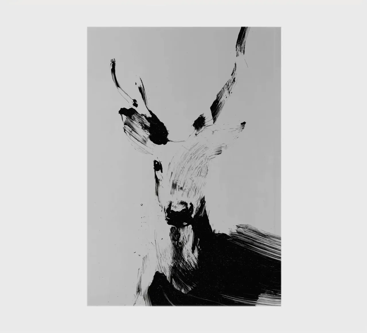 Abstract Deer No 03 notebook by treechild