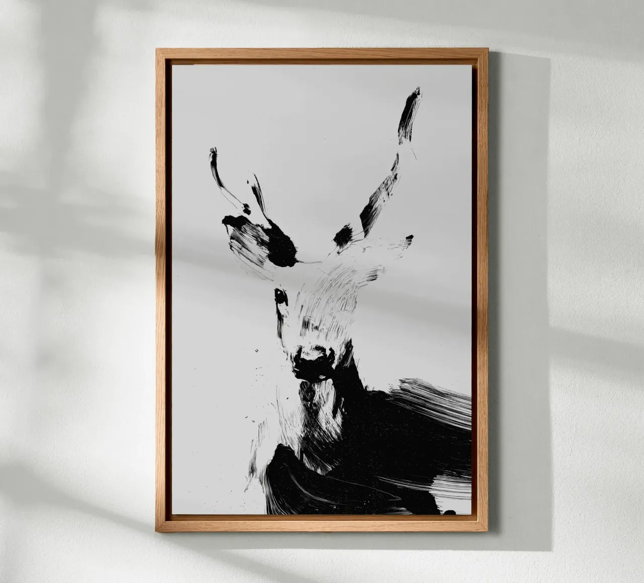 Abstract Deer No 03 alluminio dibond da treechild