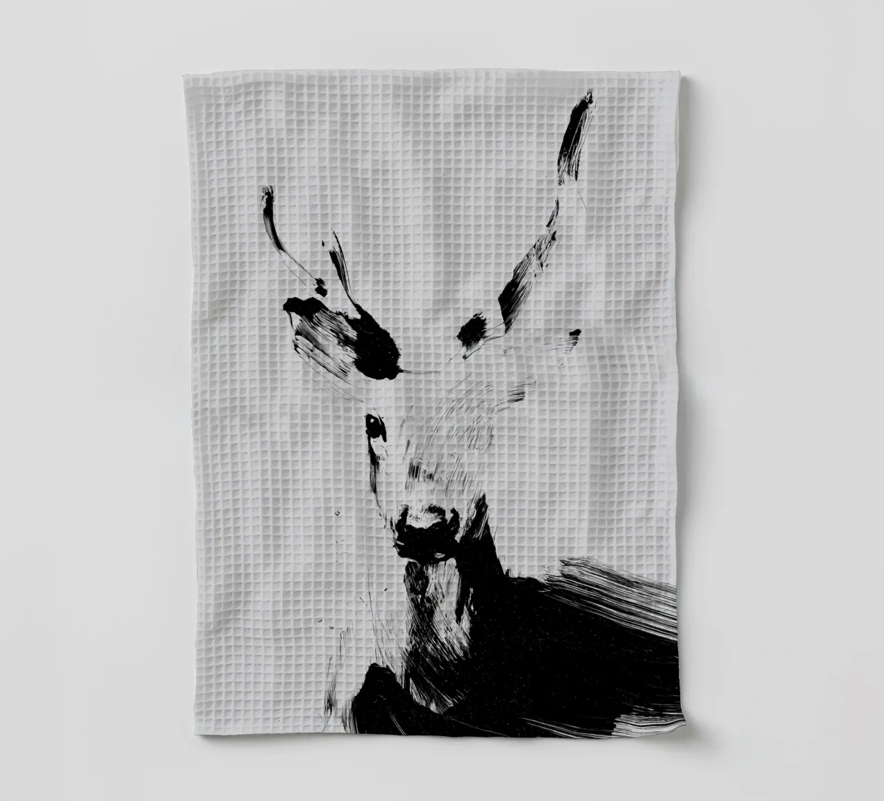 Abstract Deer No 03 canovaccio da cucina da treechild