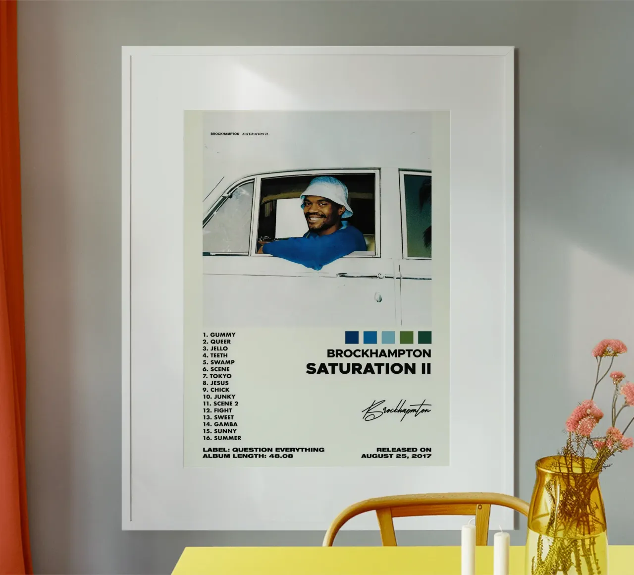 Brockhampton Saturation carta hahnemühle da Roronoa7