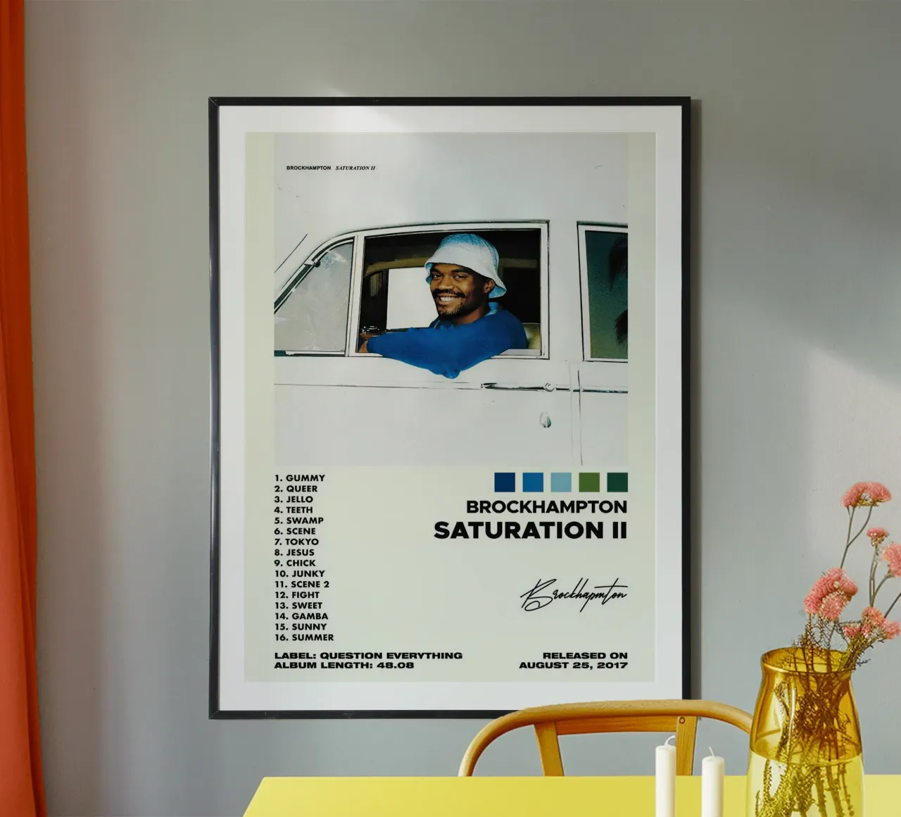 Brockhampton Saturation carta hahnemühle da Roronoa7