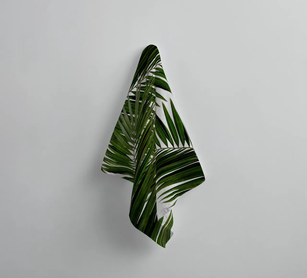Palm Leaf III towel by Orara Studio