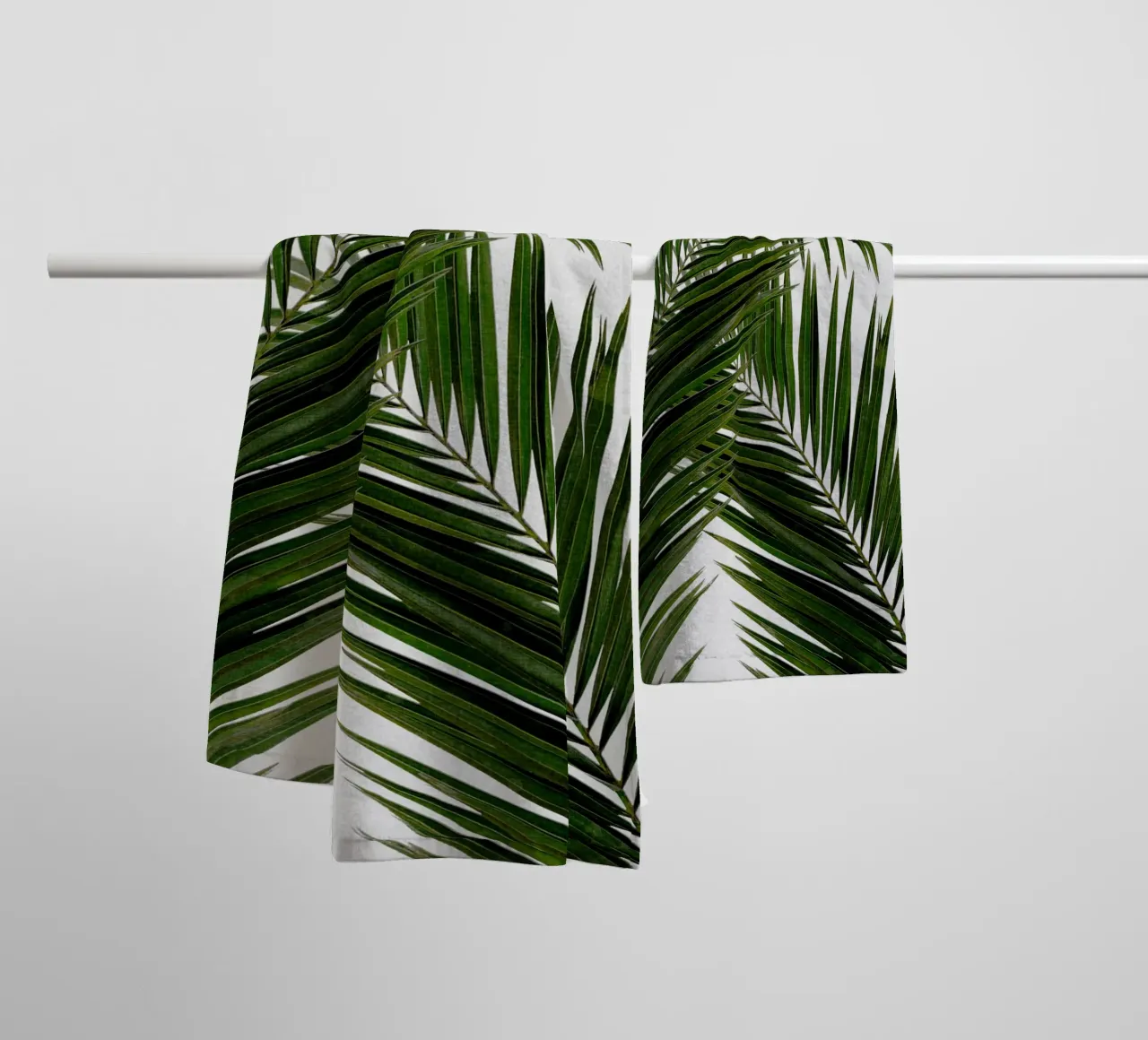 Palm Leaf III towel by Orara Studio