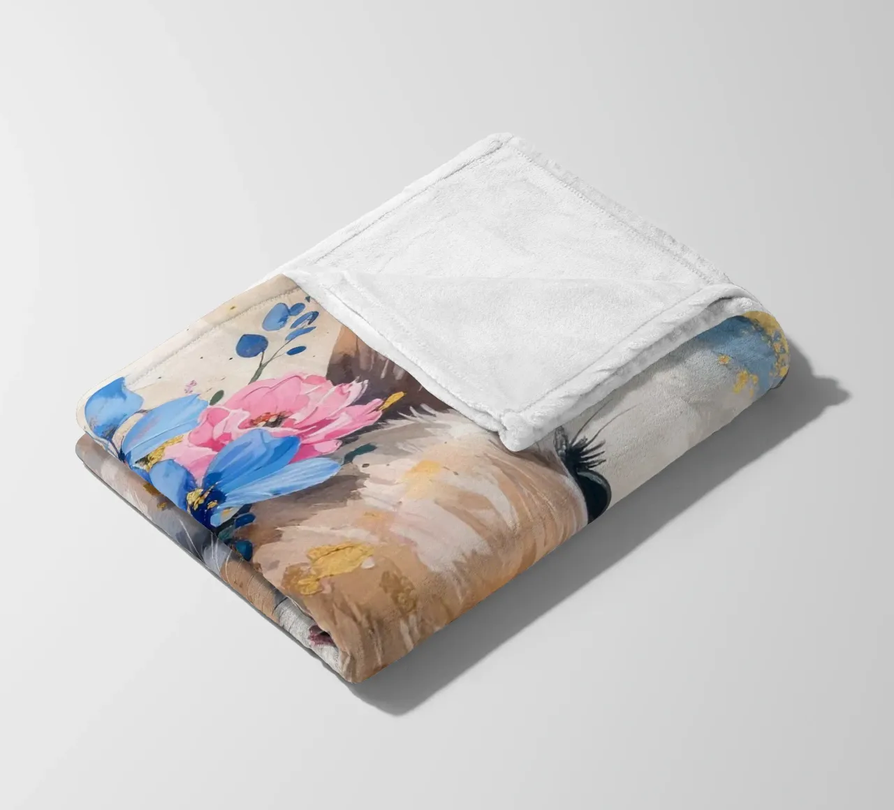 Il coniglio sognatore coperta in pile da Katalier (Kids)