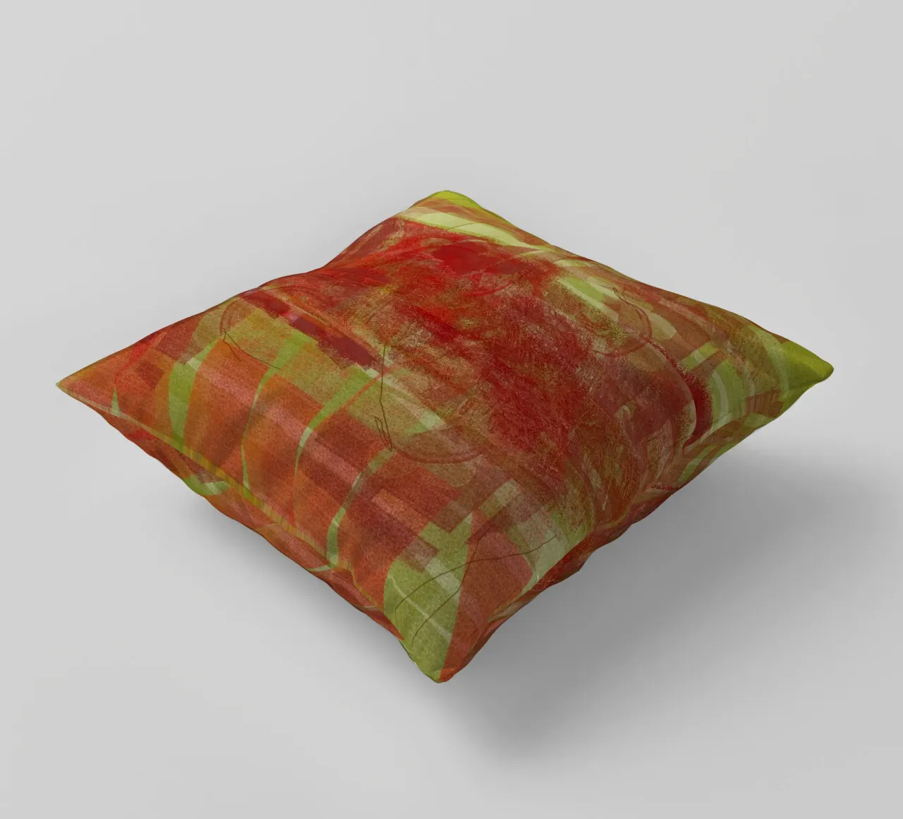 Abstract colorful cuscino da artshop