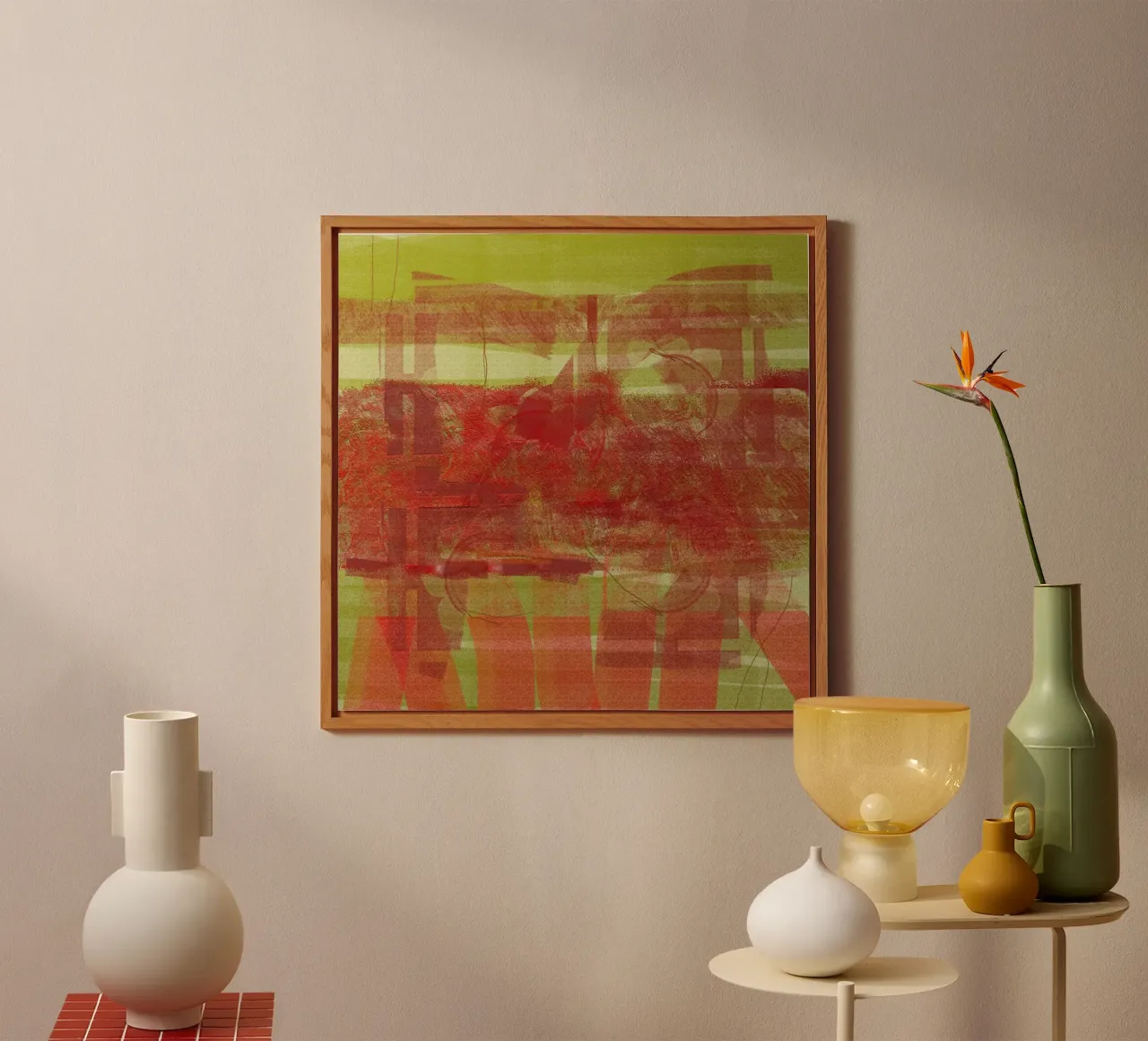 Abstract colorful alluminio dibond da artshop