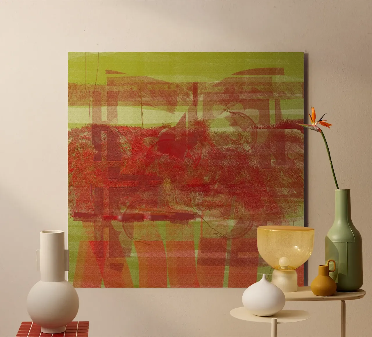 Abstract colorful alluminio dibond da artshop