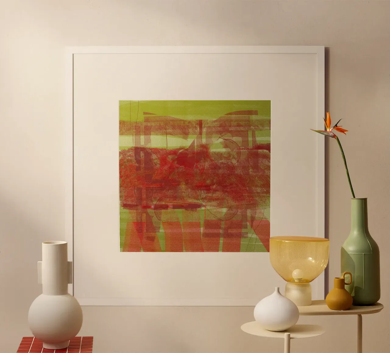 Abstract colorful carta hahnemühle da artshop