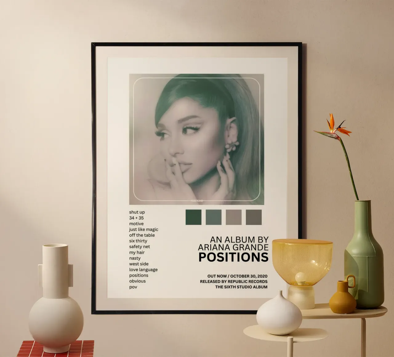 Ariana Grande Positions carta hahnemühle da Roronoa7