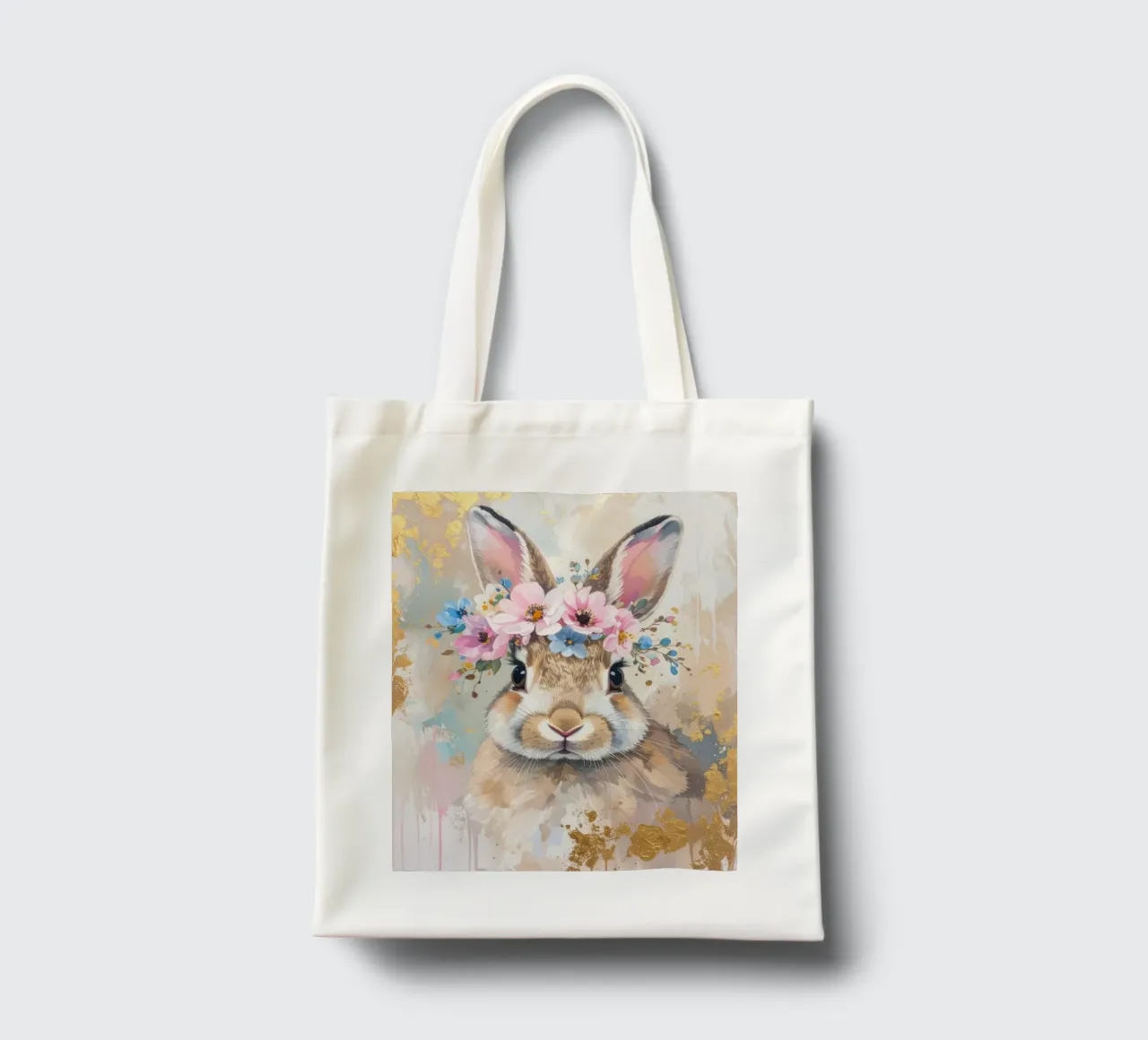 Il coniglio sognatore borsa in juta da Katalier (Kids)