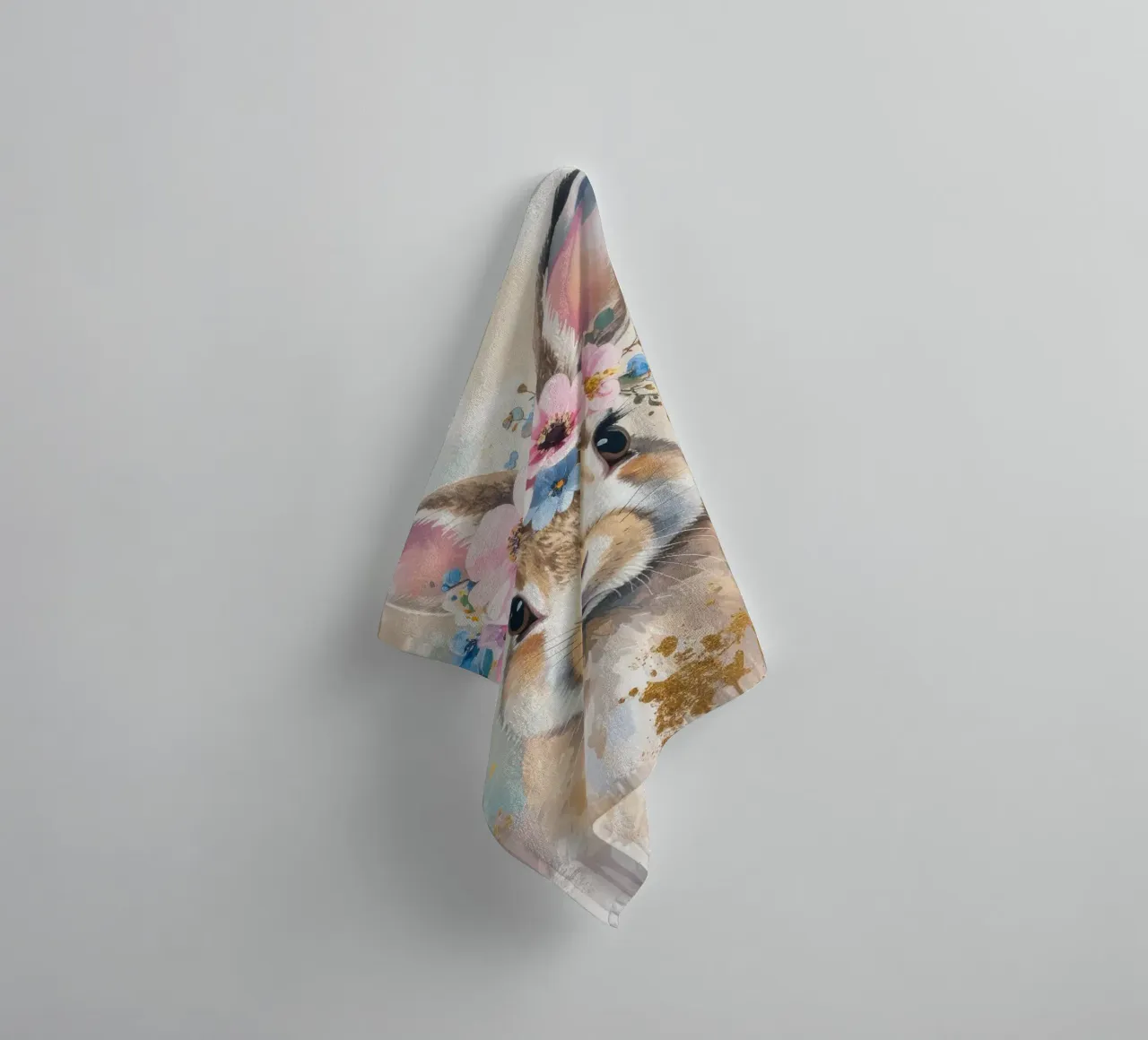 Il coniglio sognatore asciugamano da bagno da Katalier (Kids)