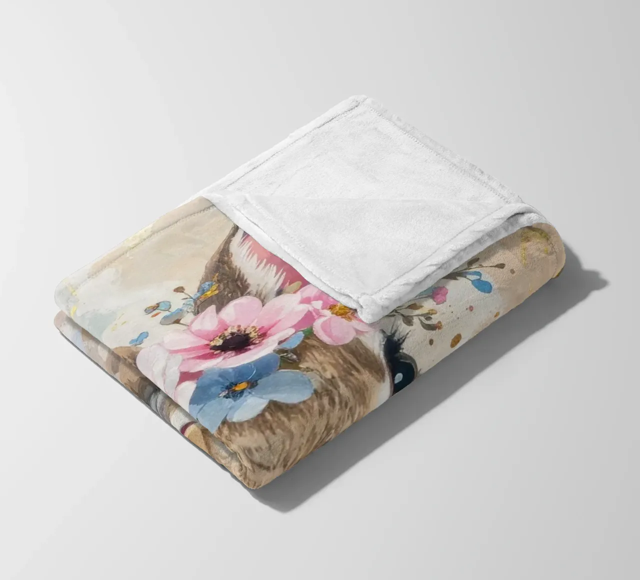 Il coniglio sognatore coperta in pile da Katalier (Kids)